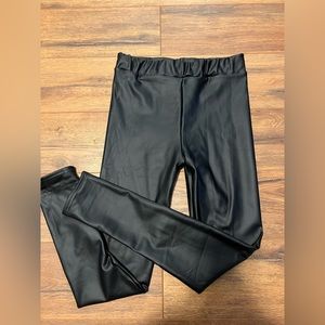 NWT faux leather leggings